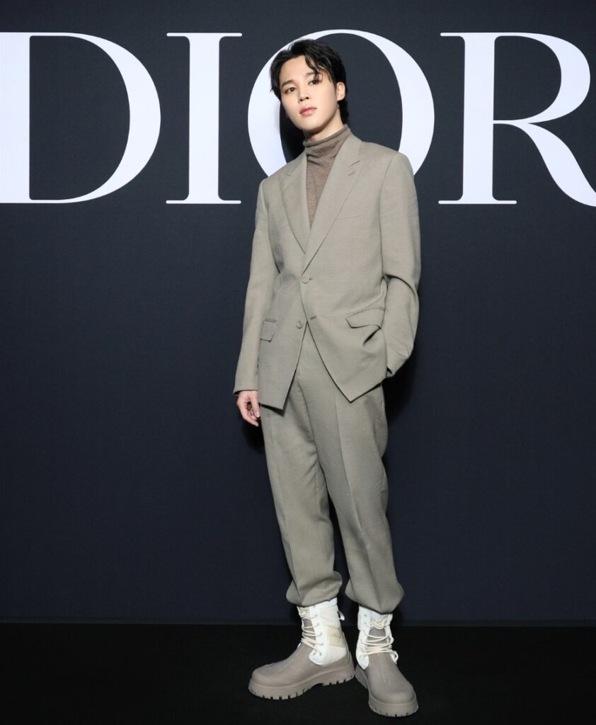 Jimin at the official Dior event