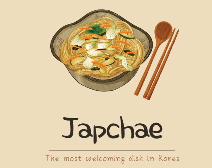 Image of Japchae dish